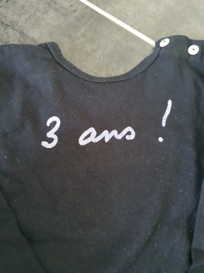 Tee-shirt manches longues 3 ans - photo numéro 2