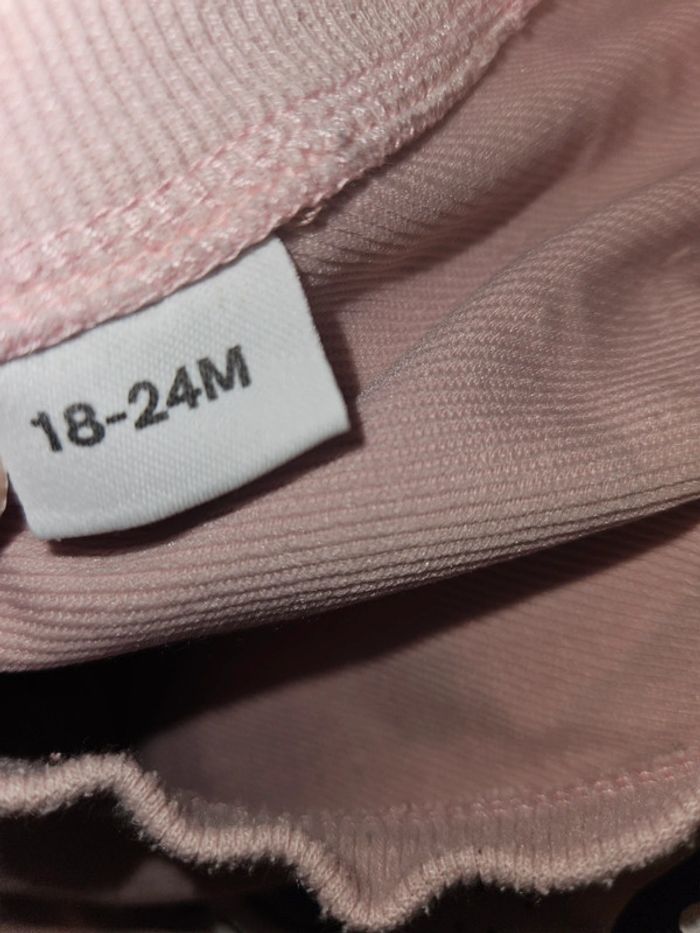 Sweat rose chat bandana léopard 🐱💗 18-24 mois - photo numéro 4