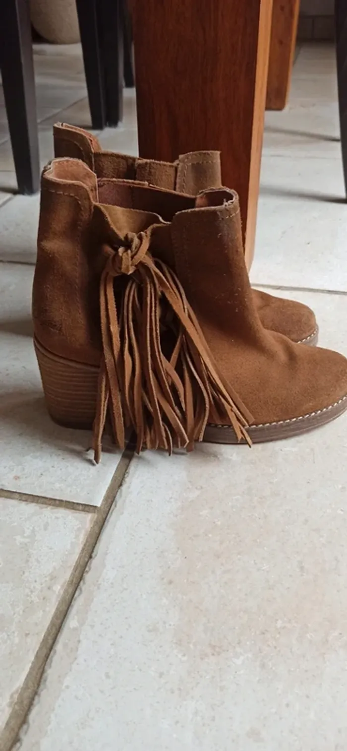 Bottines à franges - photo numéro 3