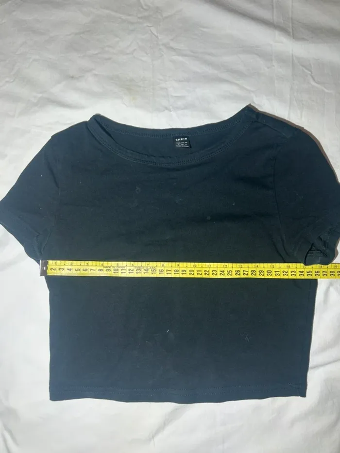 T-shirt noir shein - photo numéro 5