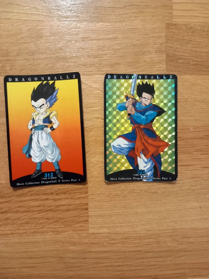 Cartes Dragon Ball Z Super Saiyan Battle