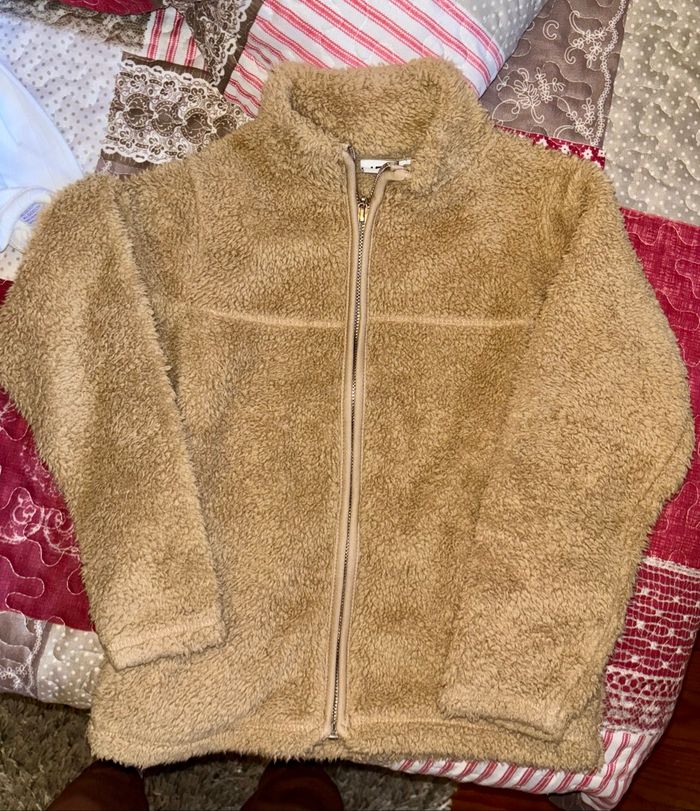 Veste polaire marron 5ans