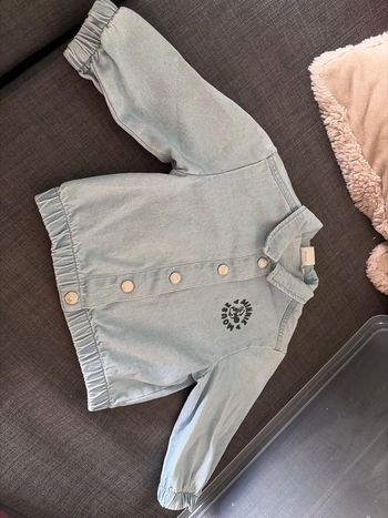 Veste en jean Minnie fille