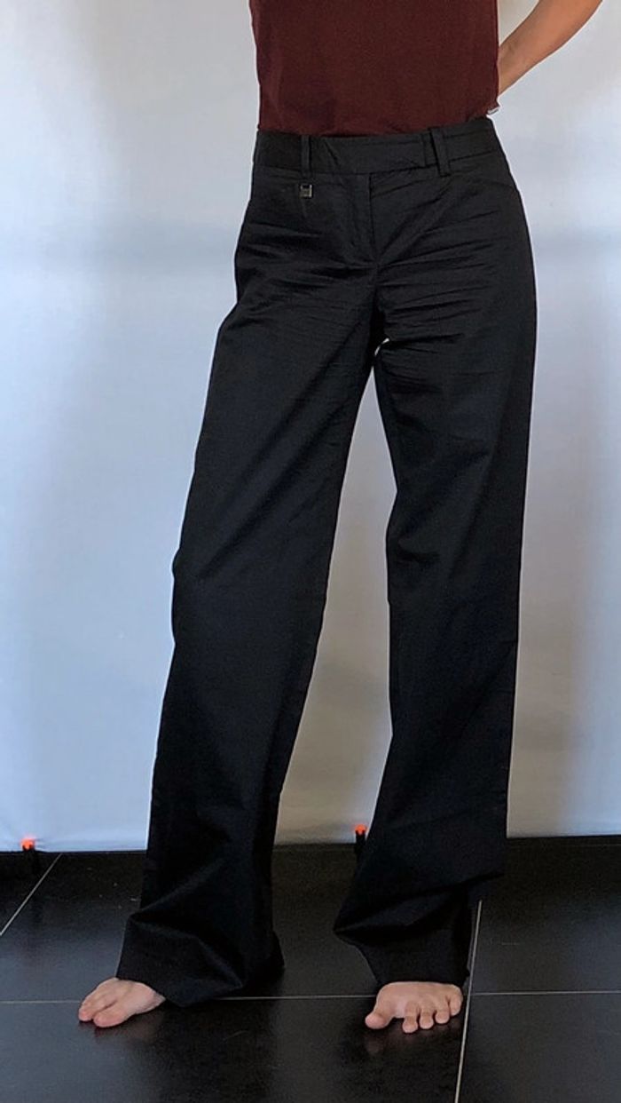 Pantalon noir bcbgmaxazria taille 36 comme neuf