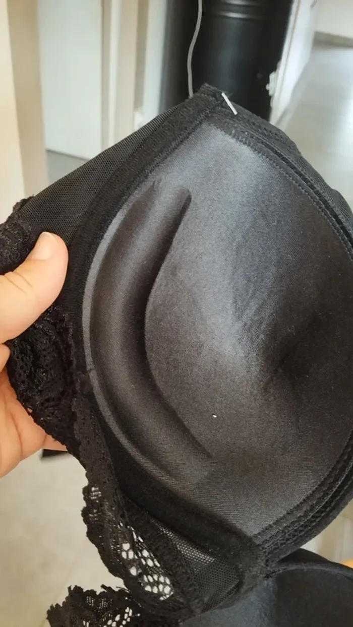 Soutien gorge noir taille l/xl bonnet b/c femme - photo numéro 9