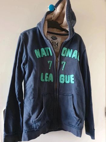 Sweat à capuche zippé