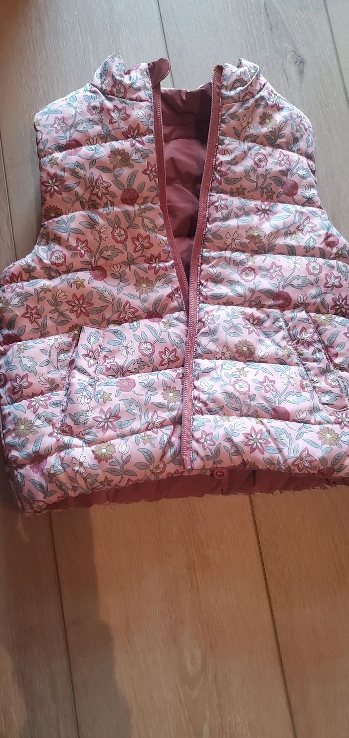 Doudoune sans manches fille