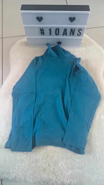 Tee-shirt col roulé