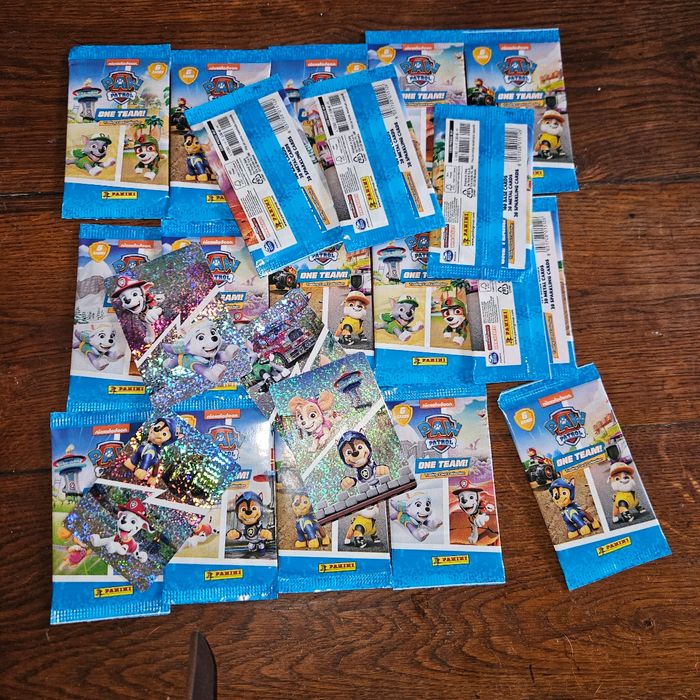 Pat patrouille lot paquets cartes panini - photo numéro 8