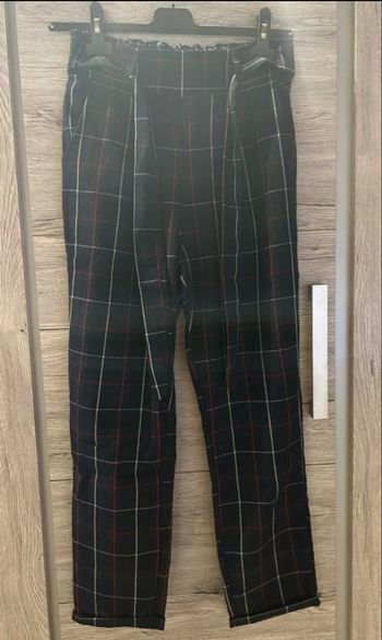 Pantalon à carreaux – Taille unique