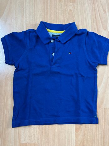 TOMMY HILFIGER - Polo garçon bleu 18 mois