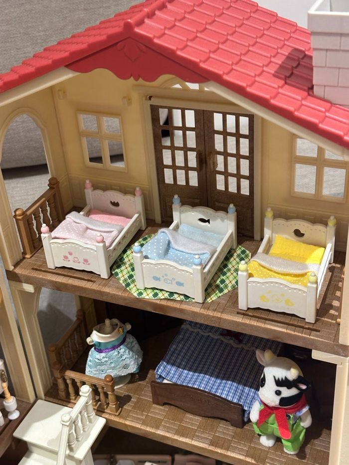 Grand maison éclairée complète et famille vache - photo numéro 2