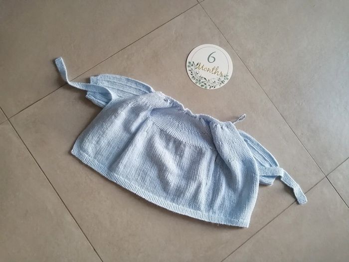 Gilet bleu 6 mois - photo numéro 2