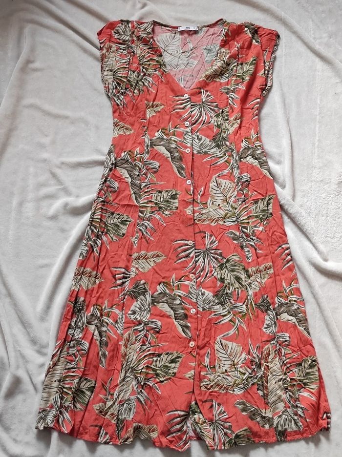 Robe midi coral taille M - photo numéro 2