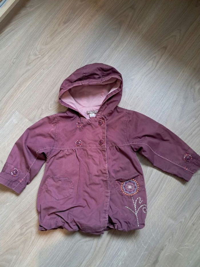 Manteau mi-saison fille 18 mois 81 cm Orchestra