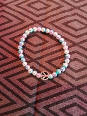 Bracelet avion perles