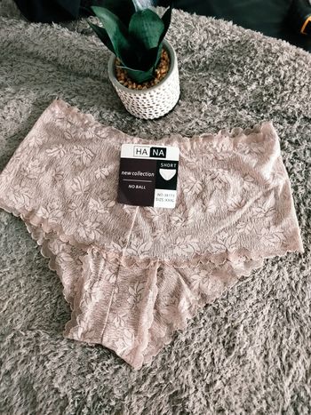 Culotte dentelle  vieux rose HANA New Collection