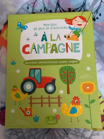 A la campagne - 1, 2, 3 soleil - Labyrinthes, cherche et trouve, sudoku, énigmes