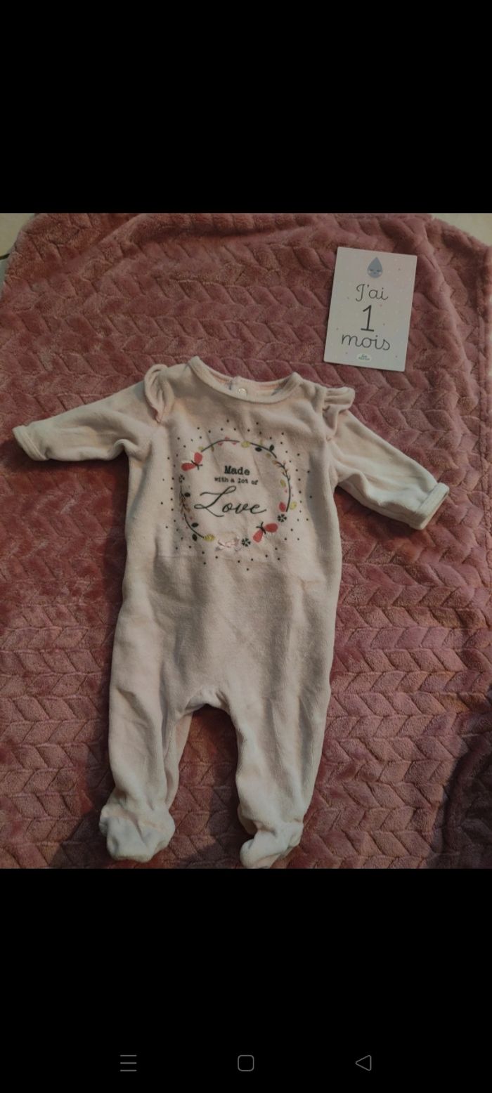 Pyjama 1 mois