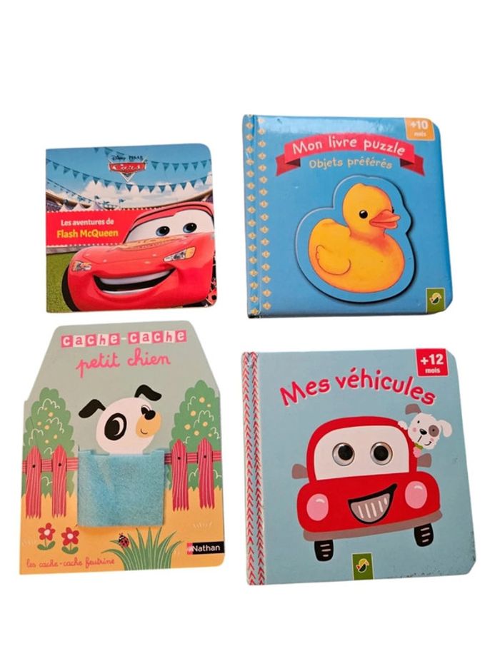 Lot de 4 Livre Bébé