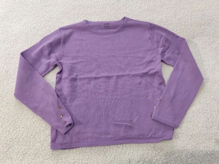 Pull Kiabi violet 8 ans