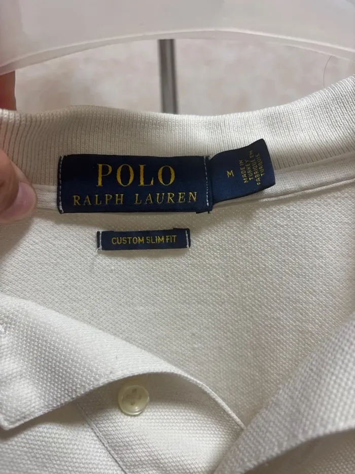 Polo Ralph Lauren "Custom Slim Fit" - Taille M - État Impeccable - photo numéro 2