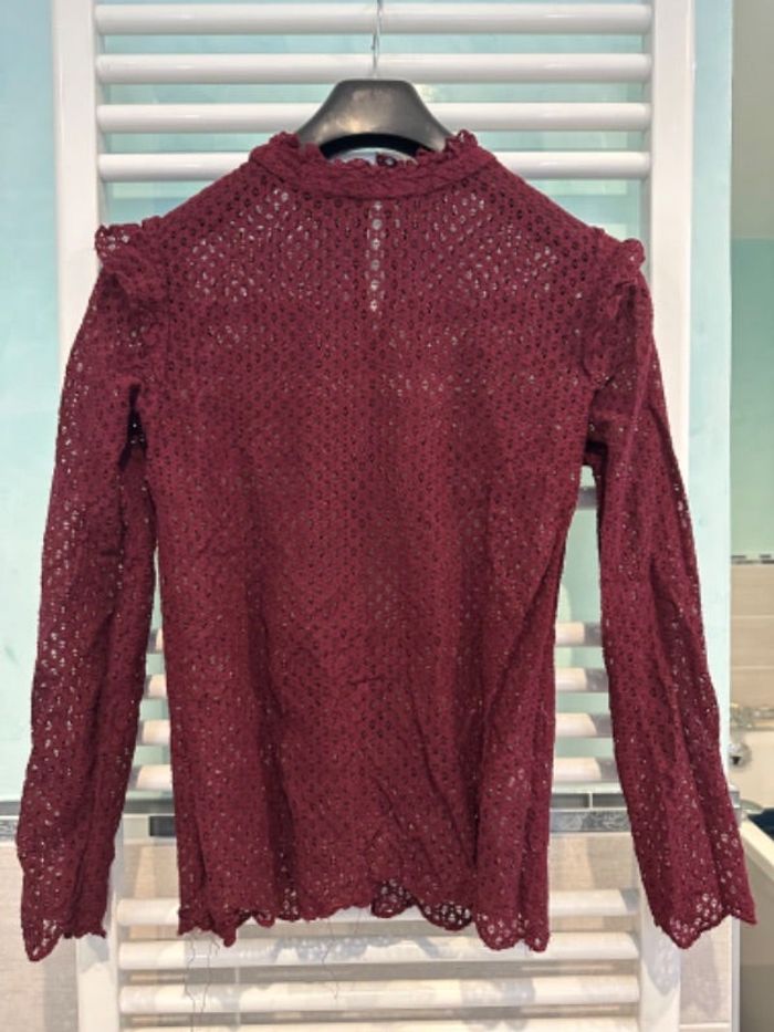 Blouse bordeaux