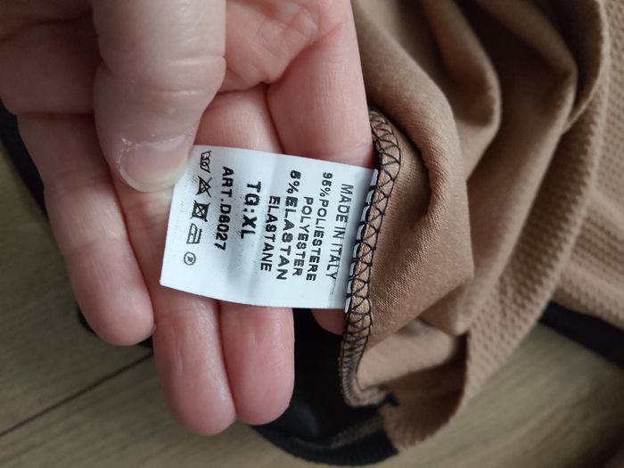 T-shirt noir gris et camel manches courtes homme xl Mentex - photo numéro 3