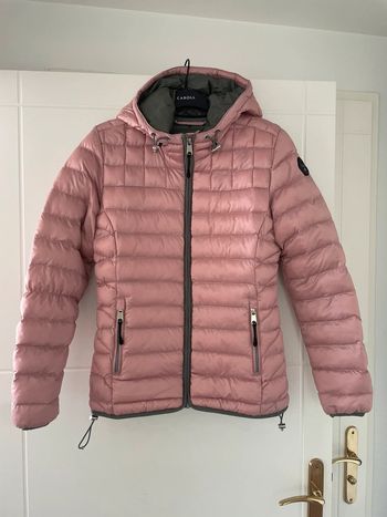 Doudoune femme rose et grise Napapijri - Taille S