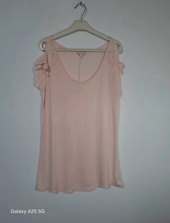 Tee shirt rose claire