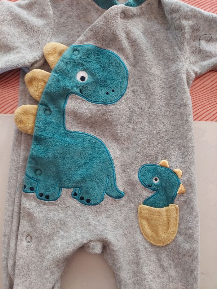 Pyjama velours 3mois - photo numéro 4