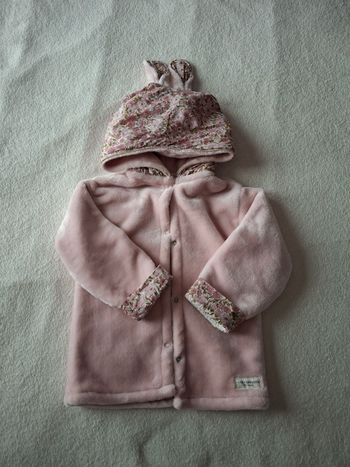 Gilet tout doux liberty 2/3 ans