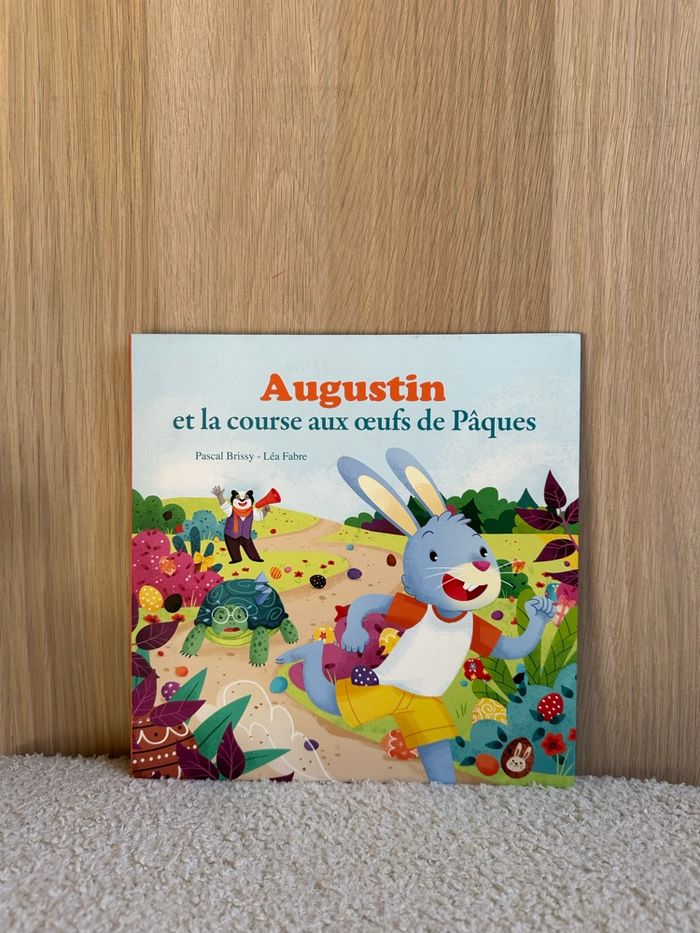 Livre Augustin et la course aux œufs de Pâques