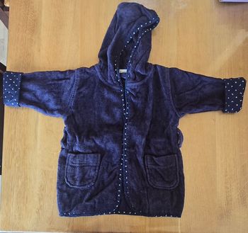 Peignoir Bleu foncé 6 mois