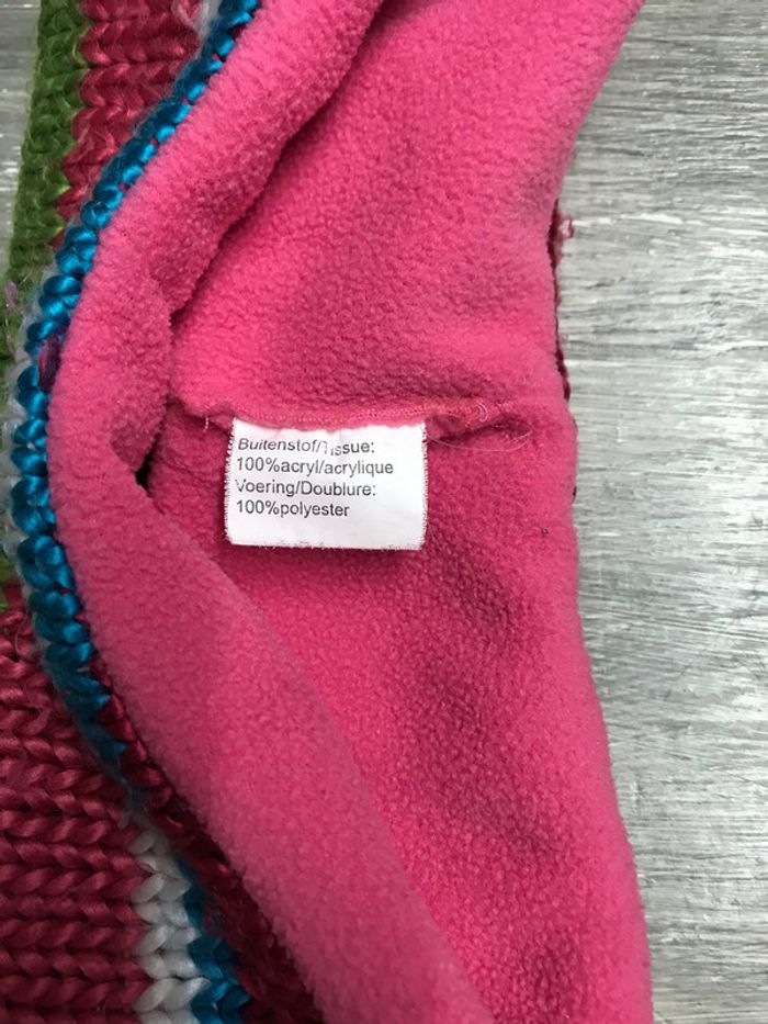 Bandeau cache oreille rose - photo numéro 3