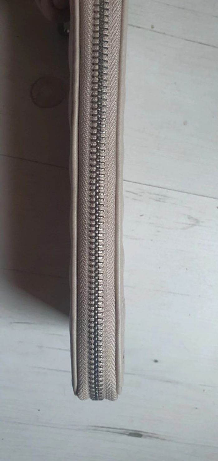Porte feuille mango beige - photo numéro 4