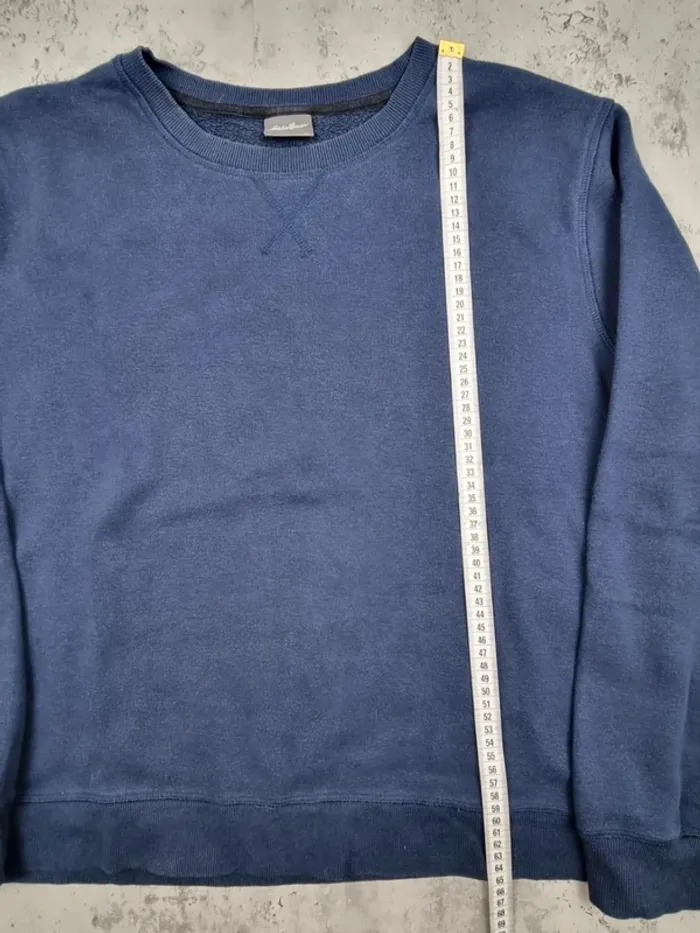Sweat Eddie Bauer bleu marine – Taille XL Homme (mesures en photos) - photo numéro 8