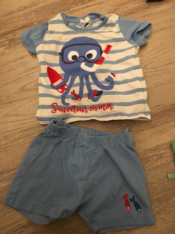 Pyjama 6 mois dpam