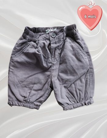 Short hiver ou mi-saison fille 6 mois