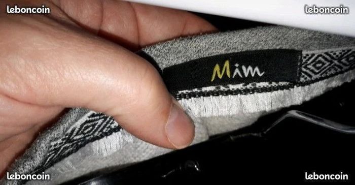 Sweat gris marque MIM taille M 38 - photo numéro 3