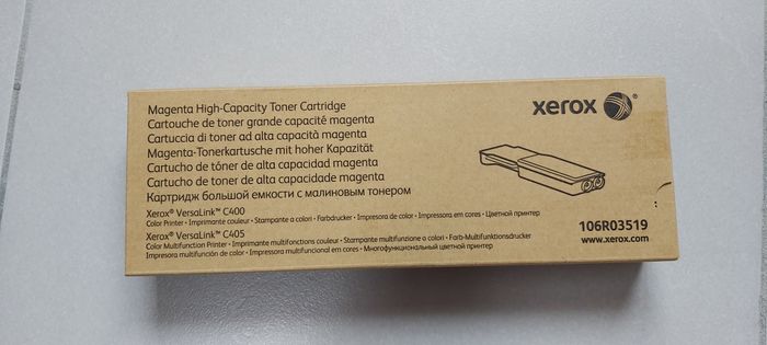 Cartouche toner Xeros C400 C405 magenta