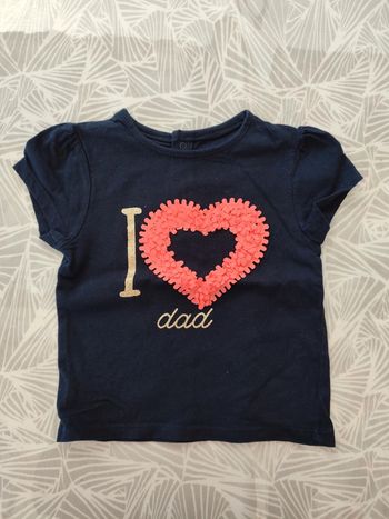 T-shirt fille 18mois