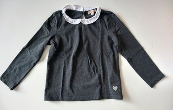 Tee-shirt col claudine