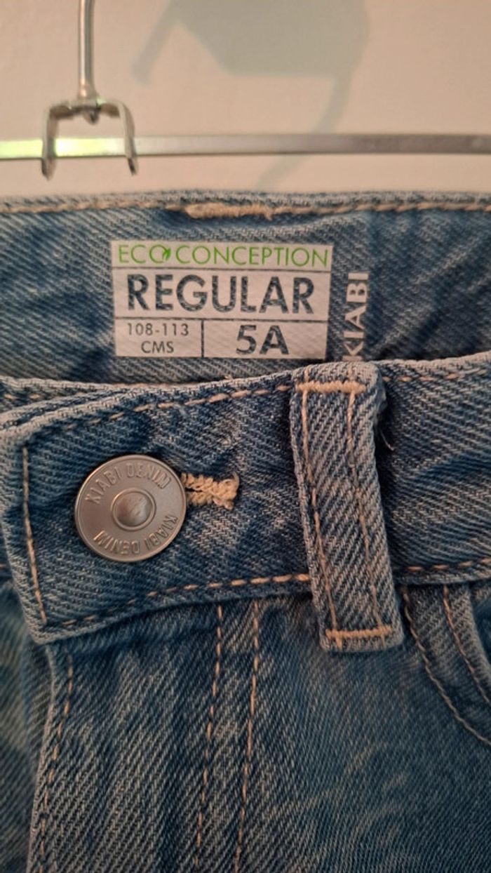 Short jean regular 5 ans - photo numéro 3