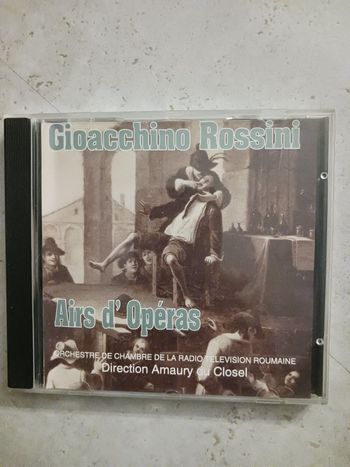 CD Gioacchino Rossini Airs d'opéras