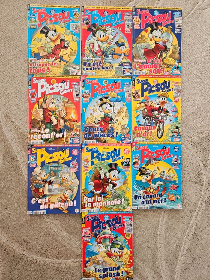 Lot indissociable Super Piscou Géant Tome 230 à 239