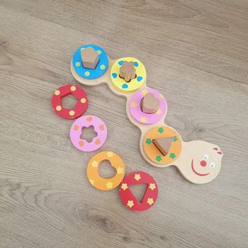 ⭐ Puzzle en bois chenille #emyfleury_puzzles