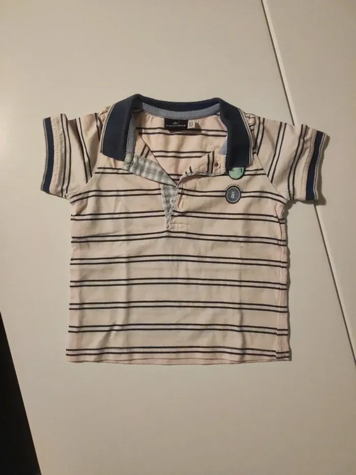 Lot polo t shirt 12 mois 1 an - photo numéro 6