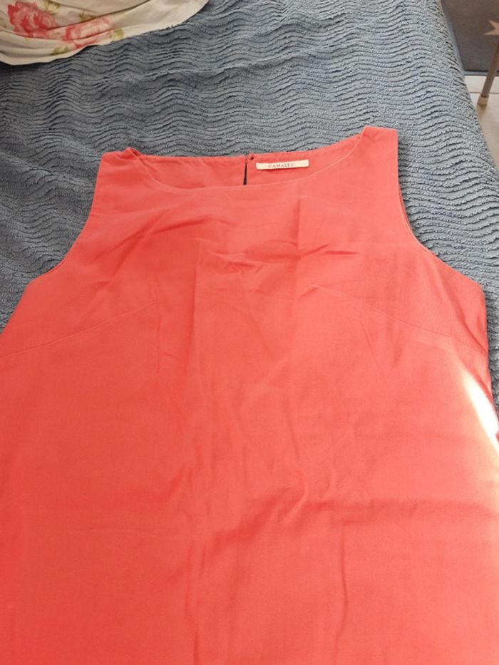 Robe droite rose corail 40🔴 - photo numéro 4