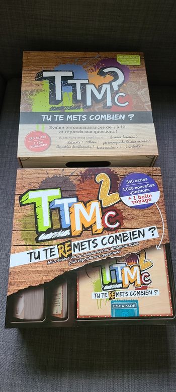 Lot de 2 jeux complet ttmc